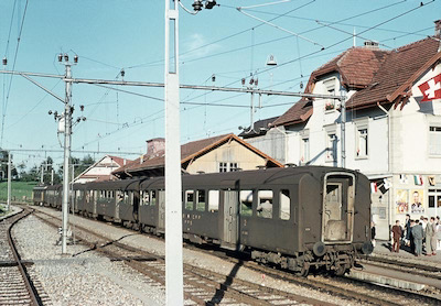 SBB Beromünster, Festzug 25 Jahre Linie 89, 1956