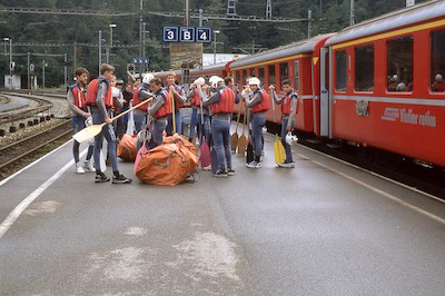 RhB Reichenau-Tamins, River Rafting Grupppe, 2002