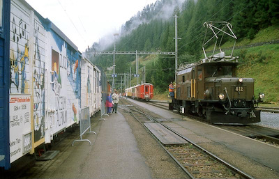 RhB Bergün, Krokodil, Bahnfest, 1997