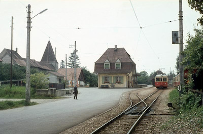 SNB Bahnhof Wiedlisbach, 1966