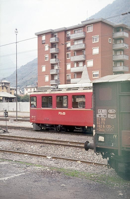 RhB Berninabahn, Tirano, 1972