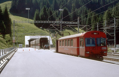 RhB Autozug, Vereina Nord, 2001