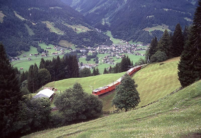RhB Ob Klosters-Dorf, Fj. 1997