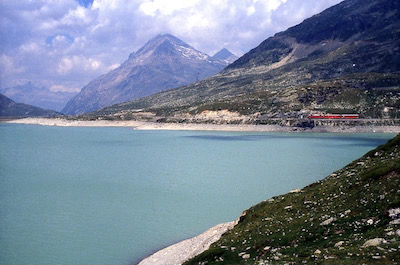 Lago Bianco, Berninabahn, 1984