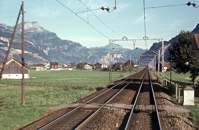 SBB Altdorf-Flüelen, 1956
