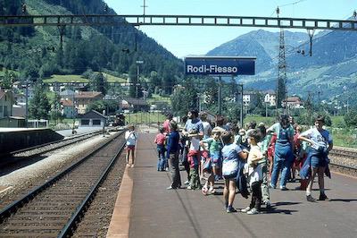 SBB Station Rodi-Fiesso, 1981