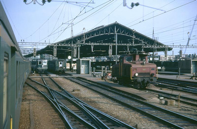 SBB, Bahnhof Lausanne, Aufnahme 1974