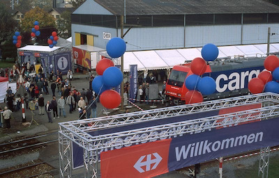 SBB, Olten, Bahnfest, Re 484 007, Aufnahme 2004