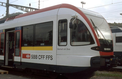 SBB, Olten, Bahnfest, RABe 520 001 (GTW), Aufnahme 2004