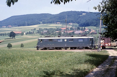 SBB, Walterswil-Striegel, Ae 6/6 11440 “Herisau“, Aufnahme 1961