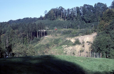 SBB, St. Gallen, Steinachtobel, Rutschpartie, Te, Aufnahme 1983